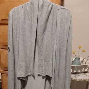 Stella & Dot  The Always Cardigan Knit Gray 1X
